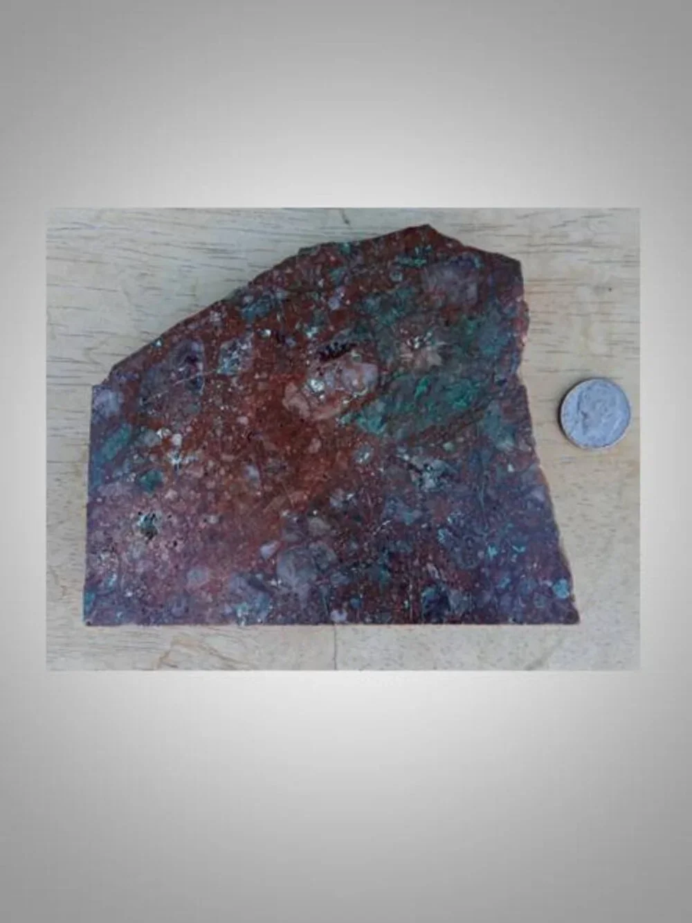 copper with chrysocolla crystal mineral free form chunk